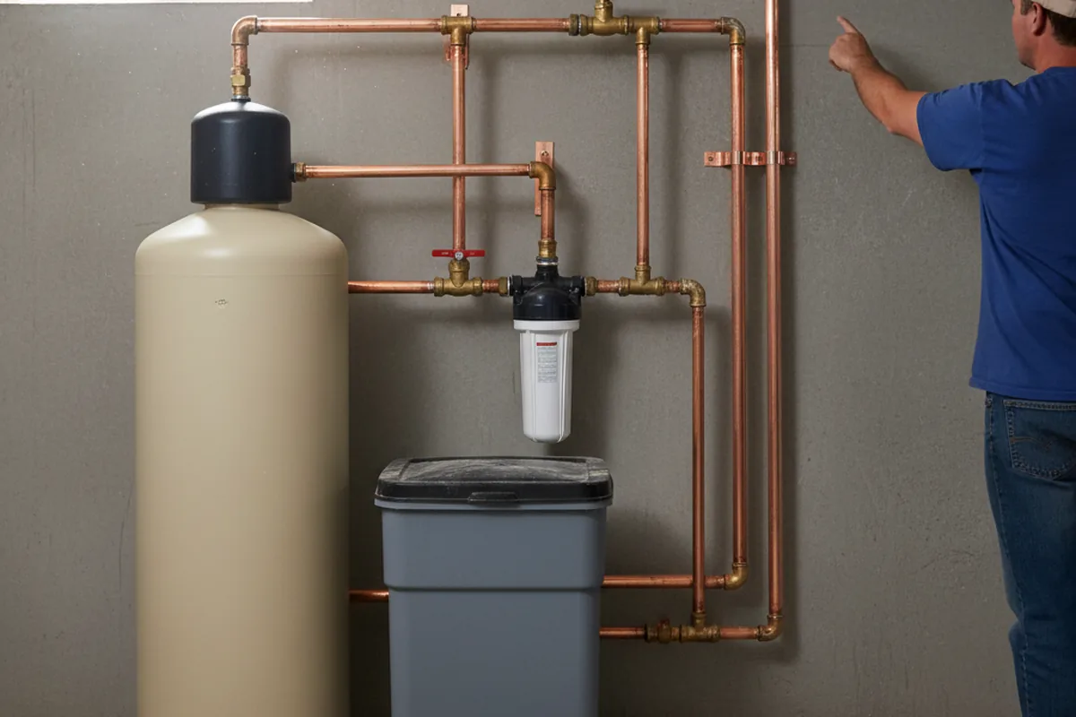Whole-house water treatment system installed in Columbia